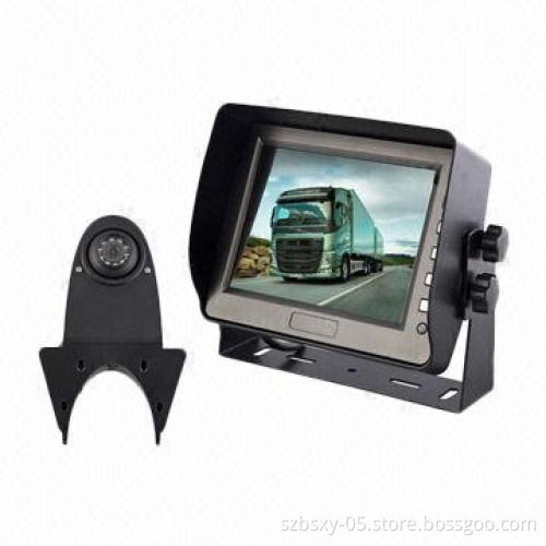 Camera and monitor systems, suitable for emergency response vehicles and ladder trucks